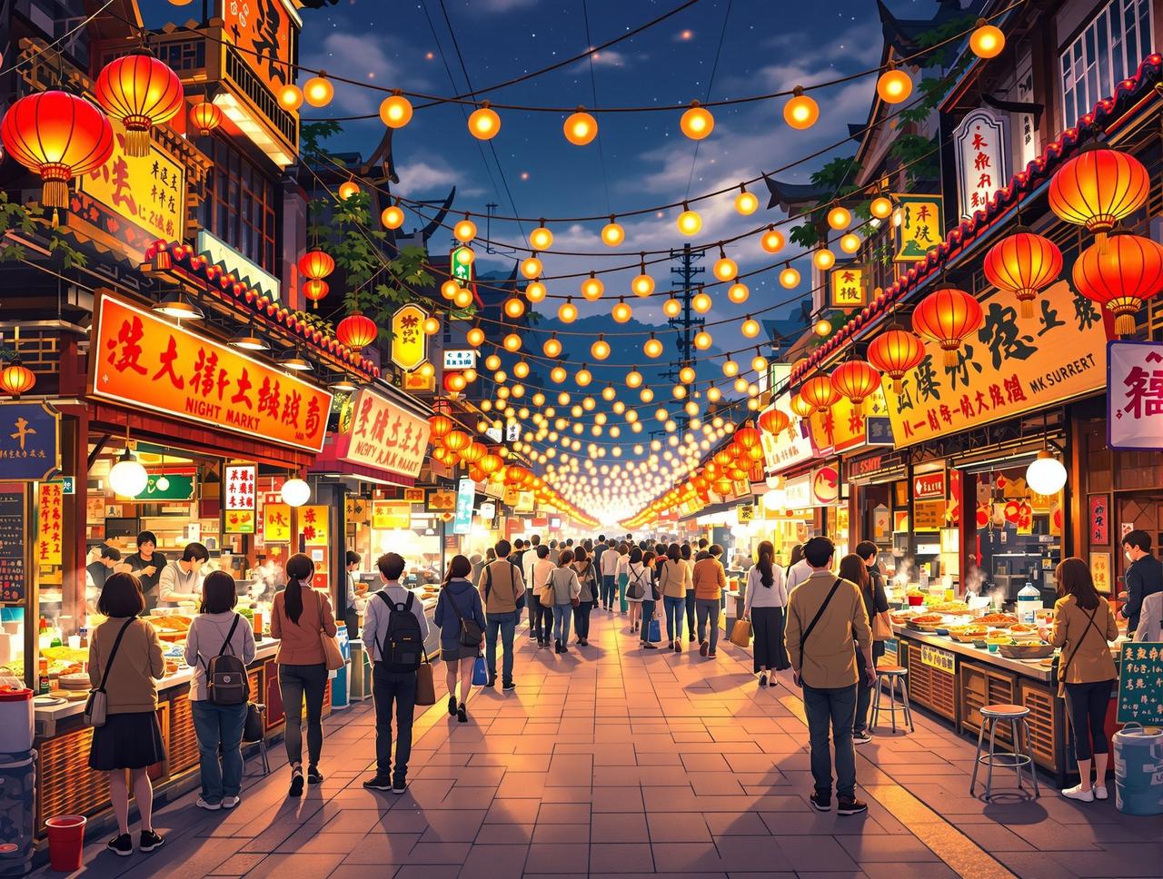 夜市人生 - 短剧搜搜 夜市人生 - 短剧搜搜市井生活题材短剧封面